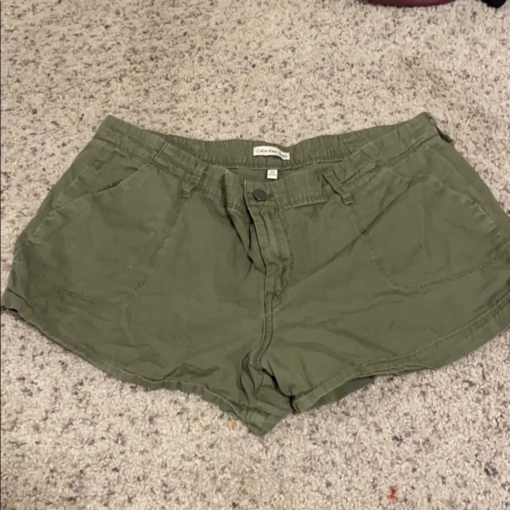 Olive Shorts
